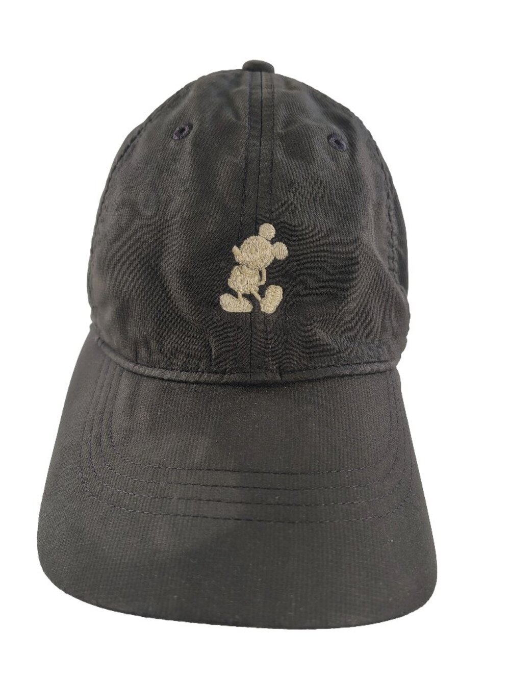 Adult Unisex Black Adjustable Disney Parks Branded Mickey Mouse Themed Cap